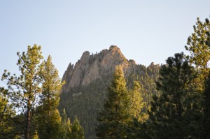 Sunset on the Castle